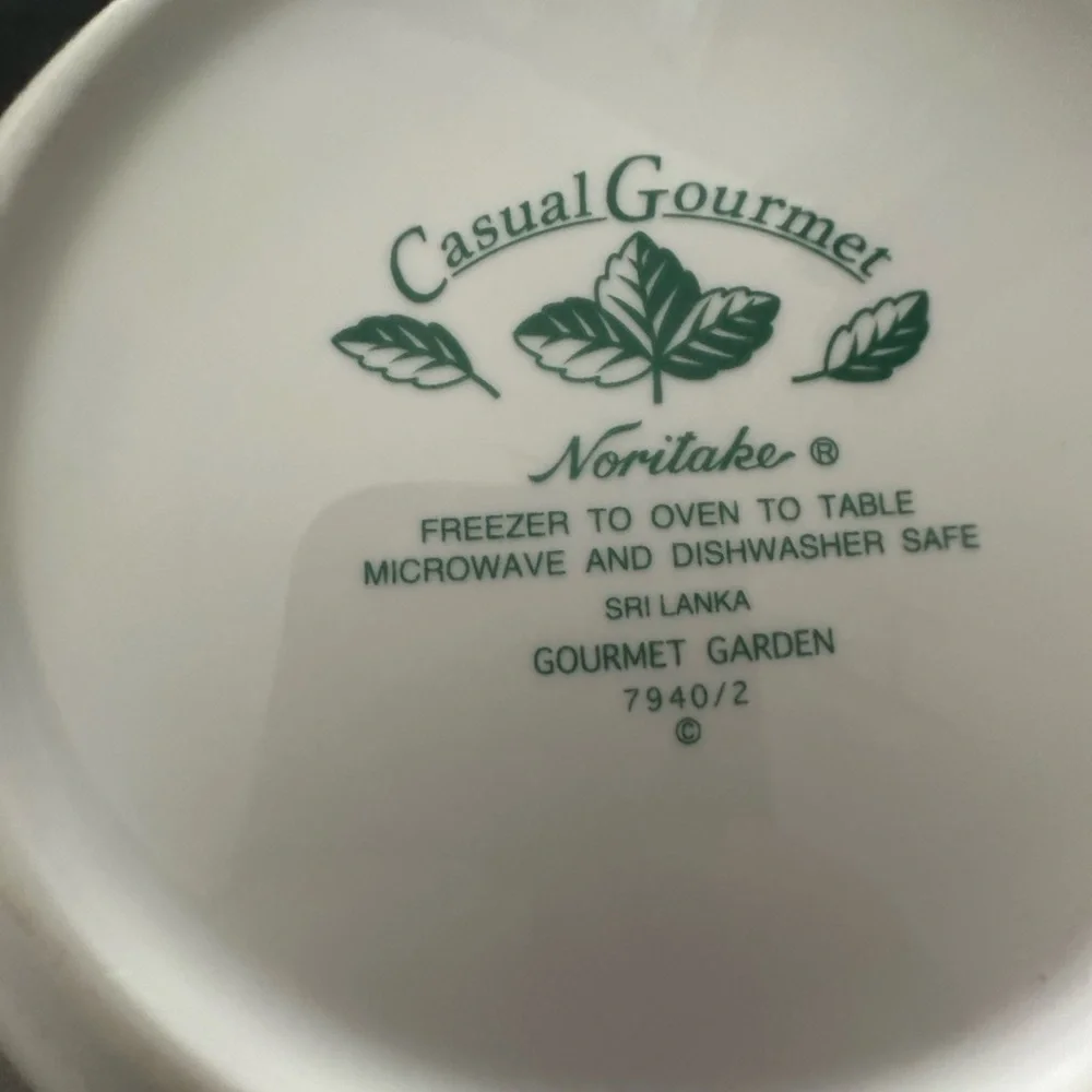 Noritake Floral Ceramic Covered Dishes